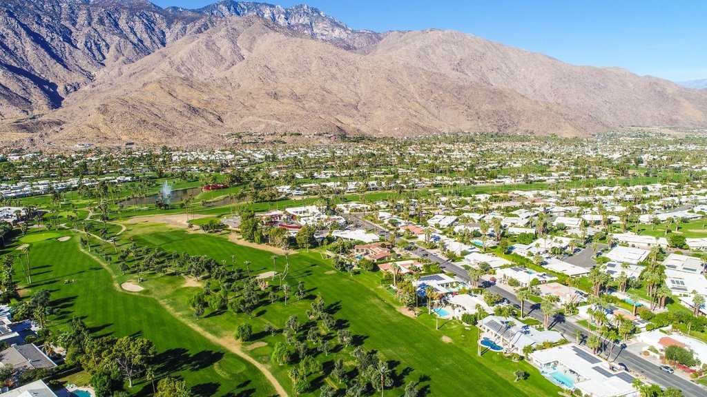 Ariel View of Palm Springs