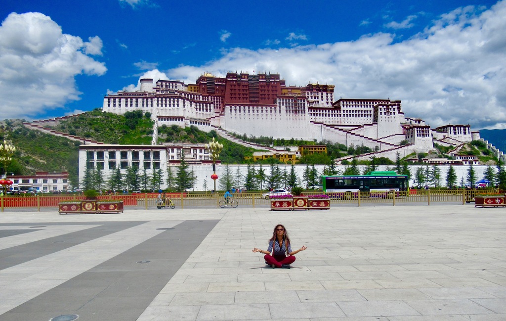 Potala palace in Lhasa, Tibet