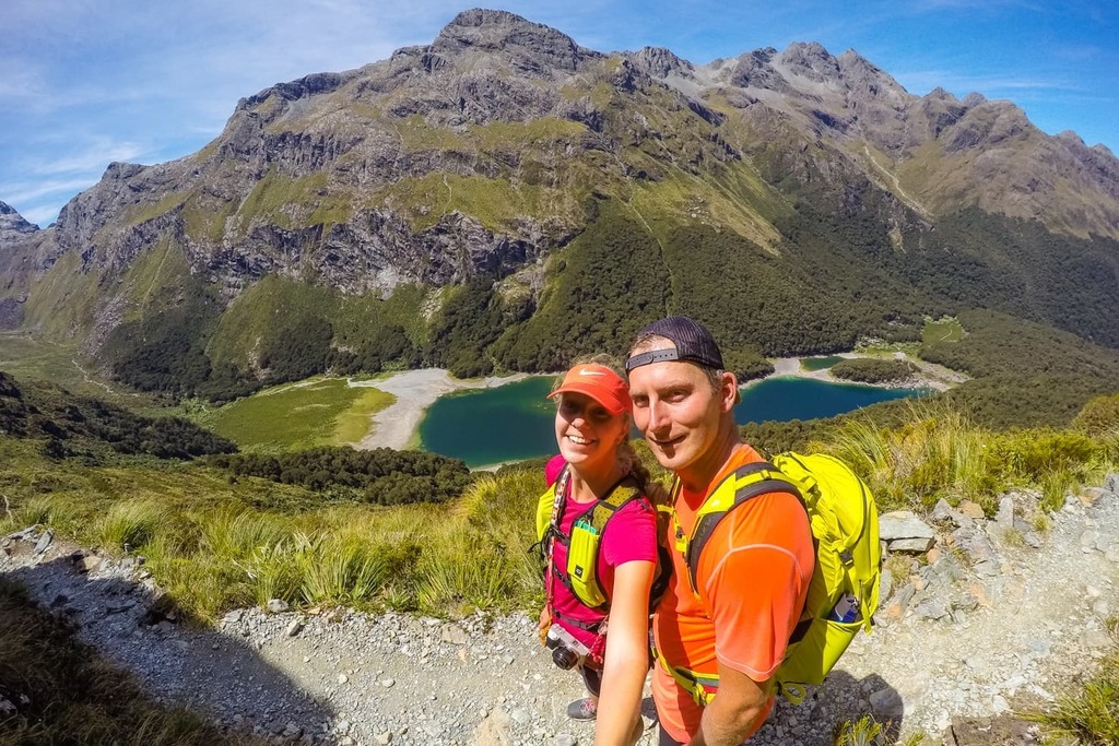 Running the Routeburn Track in New Zealand
