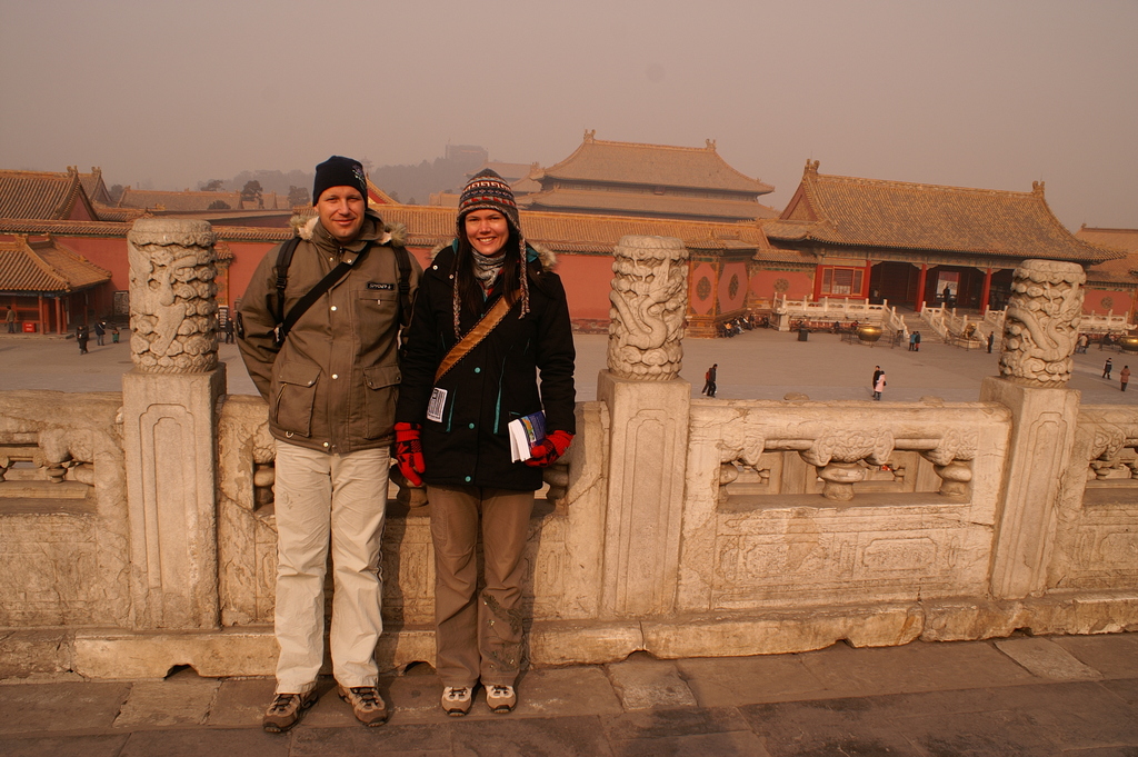 Espen & Maria_Forbidden_City_Beijing_Kina_2005