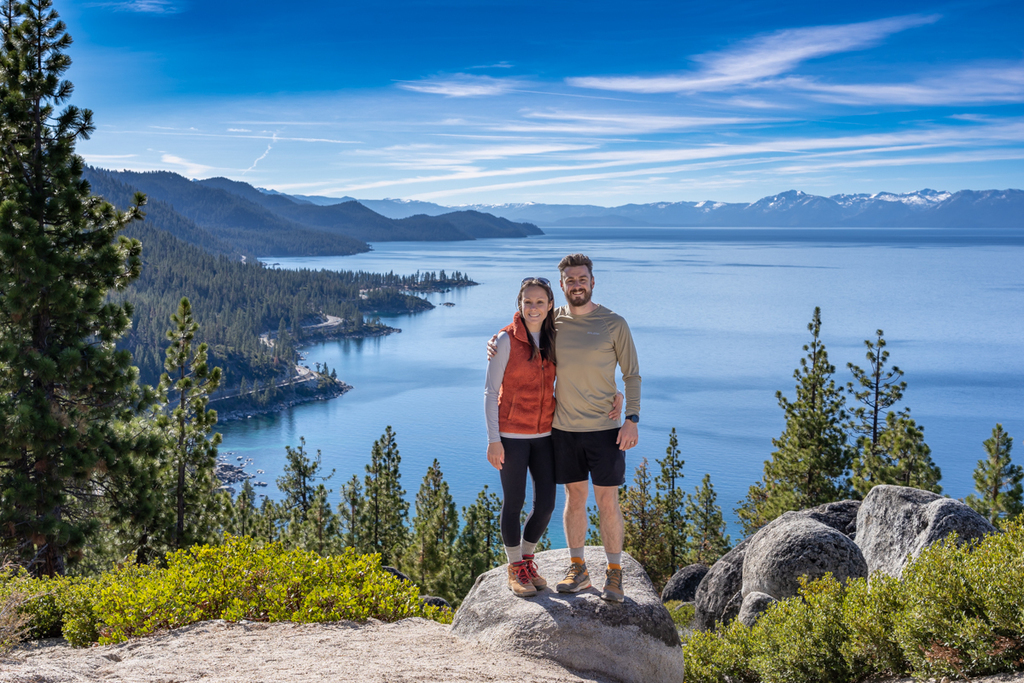Hiking in Lake Tahoe