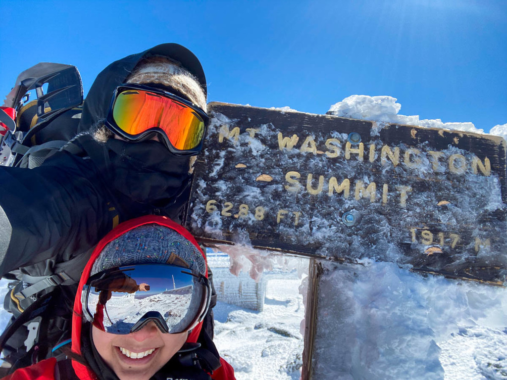 Mount Washington in Winter