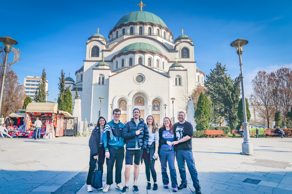 Belgrade-Serbia-with-friends-from-hostel-December-2019