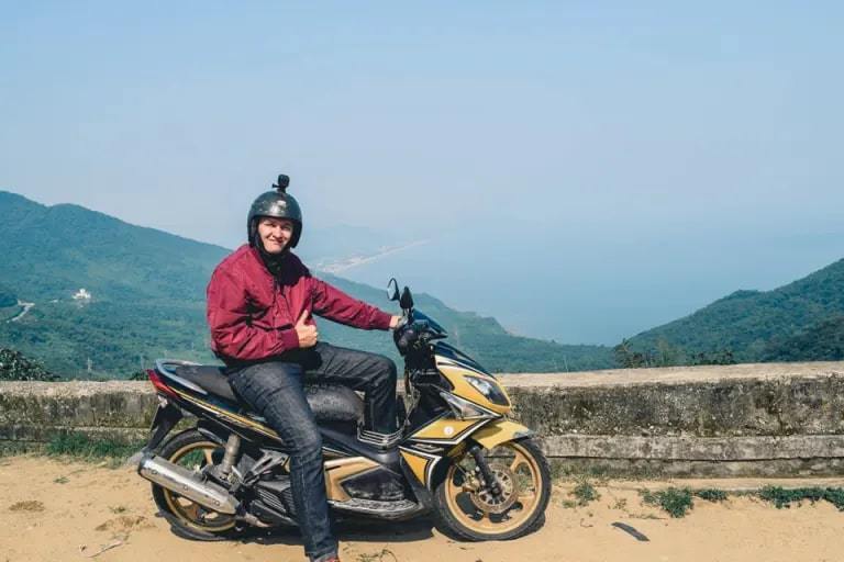 Motorbiking the Hai Van Pass, Vietnam